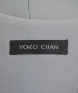 YOKO CHAN（ヨーコチャン）ノーカラージャケット 青 サイズ:38(M位) レディース/2200617225034