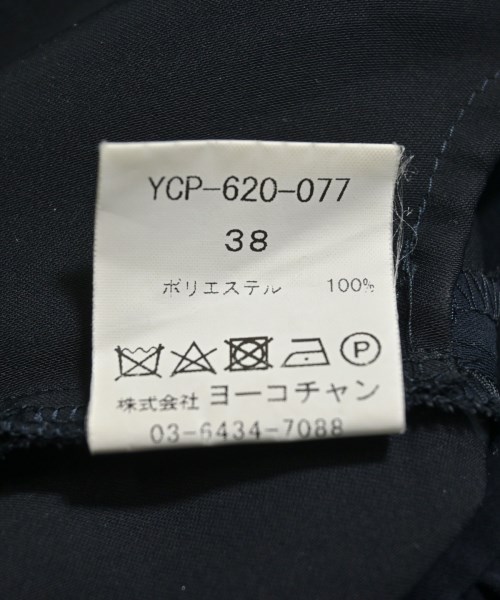 YOKO CHAN（ヨーコチャン）スラックス 紺 サイズ:38(M位) レディース/2200624053019