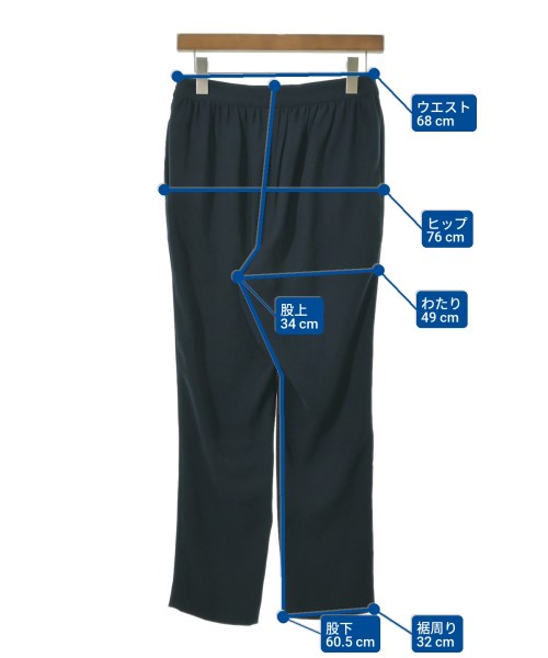 YOKO CHAN（ヨーコチャン）スラックス 紺 サイズ:38(M位) レディース/2200624053019