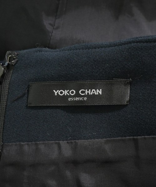 YOKO CHAN（ヨーコチャン）ひざ丈スカート 紺 サイズ:38(M位) レディース/2200617680024