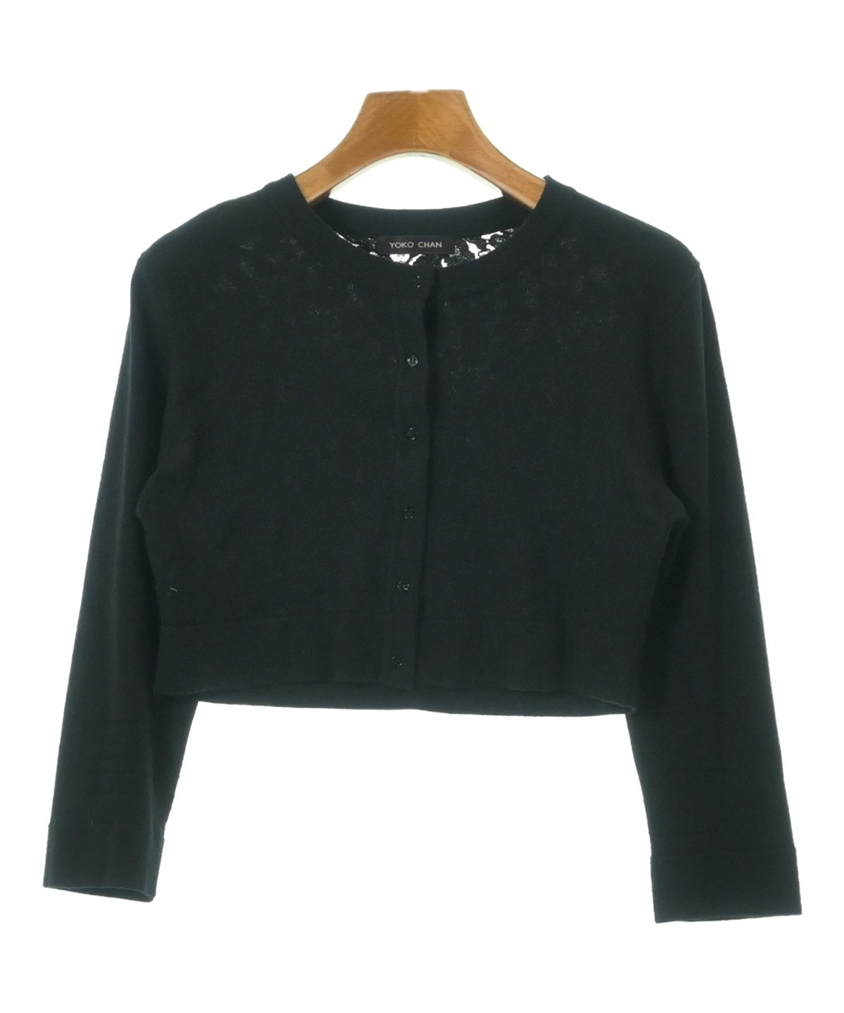 新品未使用タグ付き★yokochanヨーコチャン　ボレロカーディガン　ネイビー 2025年最新】YOKOCHAN レディース カーディガン・ボレロ