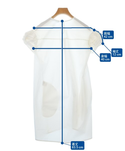 YOKO CHAN（ヨーコチャン）シャツワンピース 白 サイズ:36(S位) レディース/2200601984022