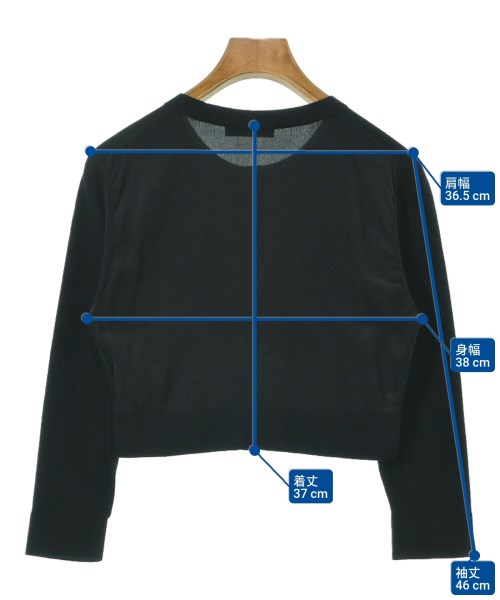 YOKO CHAN（ヨーコチャン）カーディガン 黒 サイズ:38(M位) レディース/2200674716063