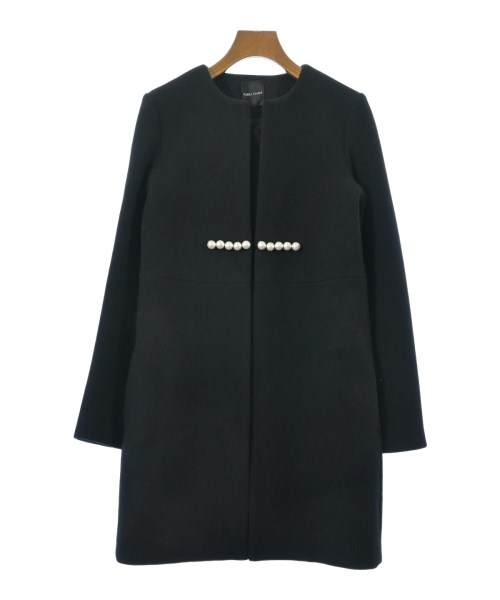 YOKO CHAN(ヨーコチャン)ノーカラージャケット 黒 サイズ:36(S位)/2200674277083