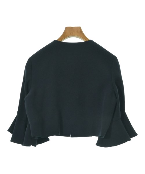 YOKO CHAN（ヨーコチャン）ノーカラージャケット 紺 サイズ:36(S位) レディース/2200678804049