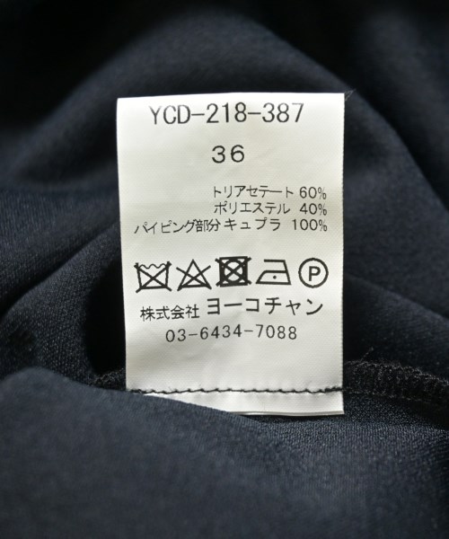 YOKO CHAN（ヨーコチャン）ワンピース 黒 サイズ:36(S位) レディース/2200716698043
