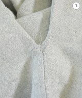 YOKO CHAN（ヨーコチャン）ワンピース グレー サイズ:36(S位) レディース/2200648819028