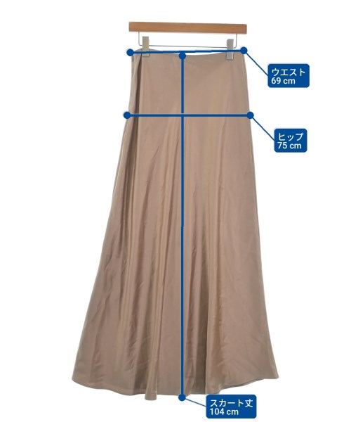 FREE PEOPLE（フリーピープル）ロング・マキシ丈スカート ベージュ サイズ:4(M位) レディース/2200701481032