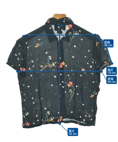 FREE PEOPLE（フリーピープル）ブラウス 黒 サイズ:M レディース/2200734089038