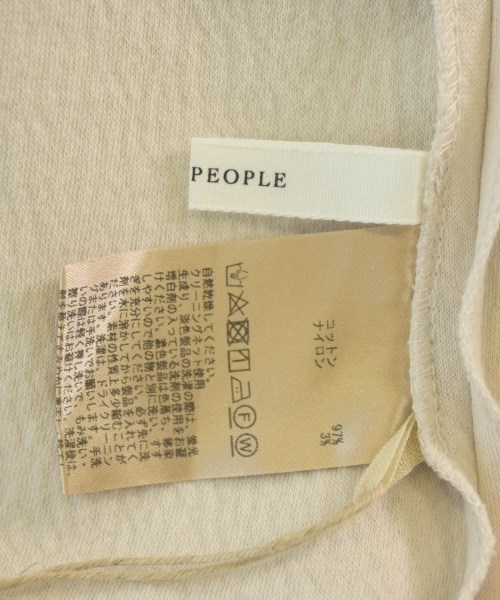 PLAIN PEOPLE（プレインピープル）カジュアルシャツ ベージュ サイズ:9(F) レディース/2200683790023