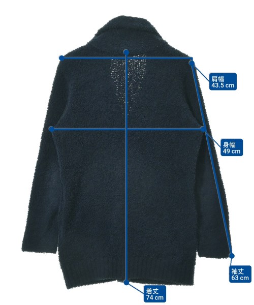 BAREFOOT DREAMS（ベアフットドリームス）カーディガン 紺 サイズ:XS メンズ/2200634506024