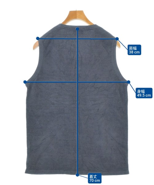 BAREFOOT DREAMS（ベアフットドリームス）タンクトップ 紺 サイズ:M メンズ/2200674435070