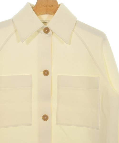 Vince（ヴィンス）ブルゾン 白 サイズ:XS レディース/2200619553029