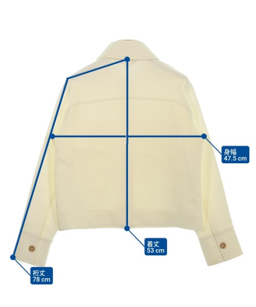 Vince（ヴィンス）ブルゾン 白 サイズ:XS レディース/2200619553029