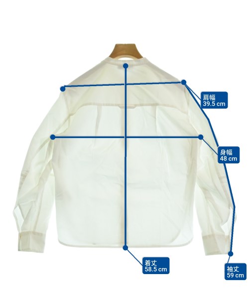 Vince（ヴィンス）カジュアルシャツ 白 サイズ:XS レディース/2200618046010