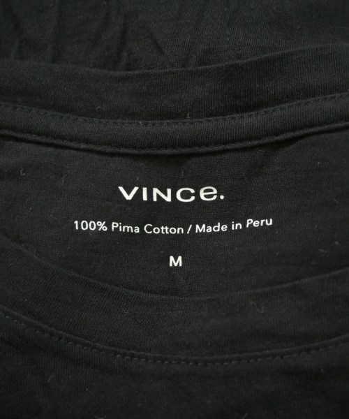 Vince（ヴィンス）Tシャツ・カットソー 黒 サイズ:M レディース/2200715635049