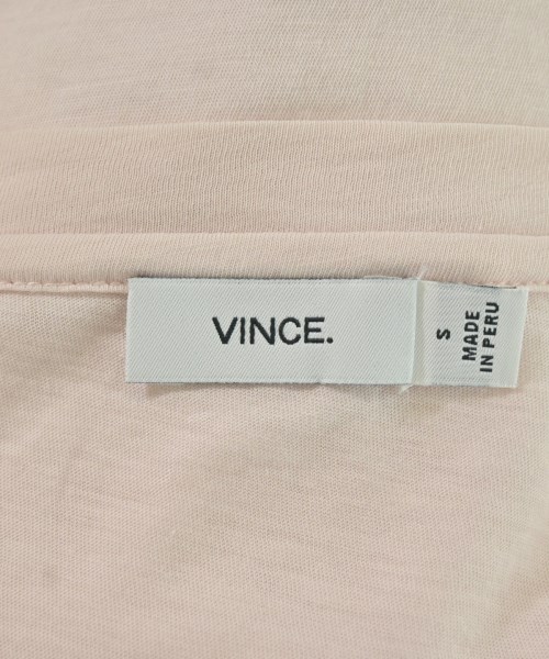 Vince（ヴィンス）Tシャツ・カットソー ピンク サイズ:S レディース/2200716163022