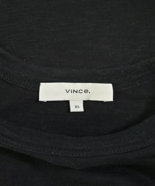 Vince（ヴィンス）Tシャツ・カットソー 黒 サイズ:XS レディース/2200719111150
