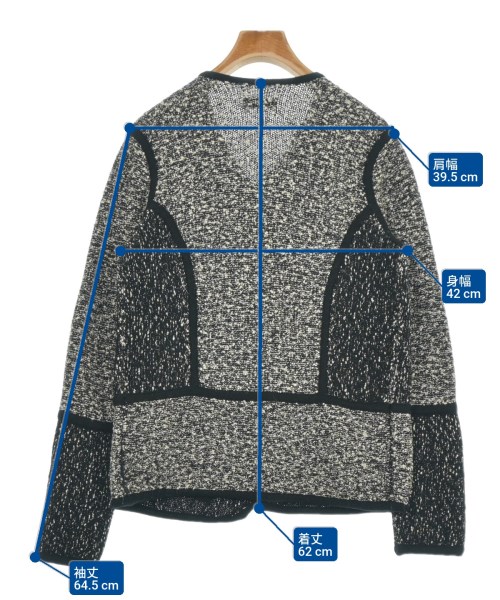 Vince（ヴィンス）ノーカラージャケット 黒 サイズ:S レディース/2200635847010