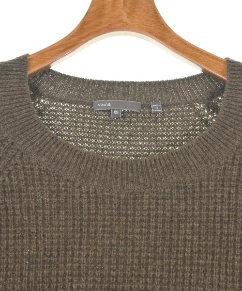 Vince（ヴィンス）ニット・セーター 茶 サイズ:XS レディース/2200645411041