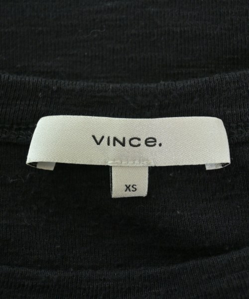 Vince（ヴィンス）Tシャツ・カットソー 黒 サイズ:XS レディース/2200637224017