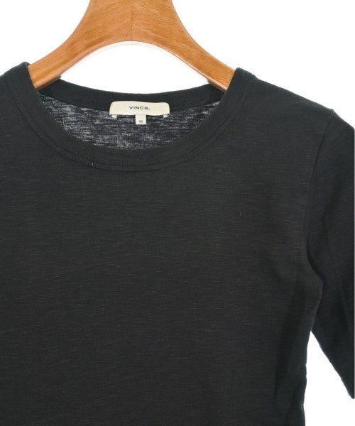 Vince（ヴィンス）Tシャツ・カットソー 黒 サイズ:XS レディース/2200637224017