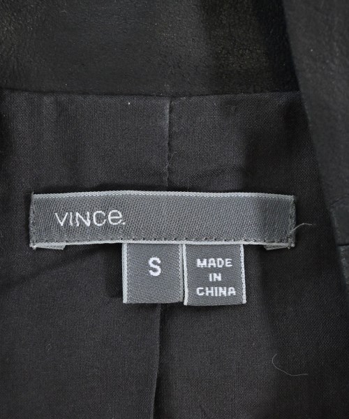 Vince（ヴィンス）ライダース 黒 サイズ:S レディース/2200700378067