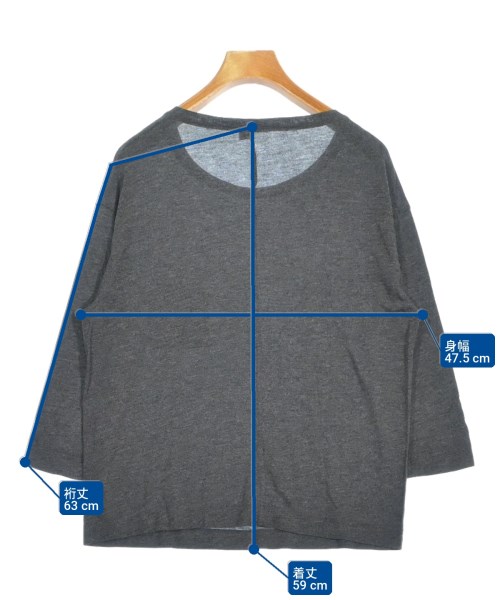 Vince（ヴィンス）Tシャツ・カットソー グレー サイズ:XS レディース/2200702345128
