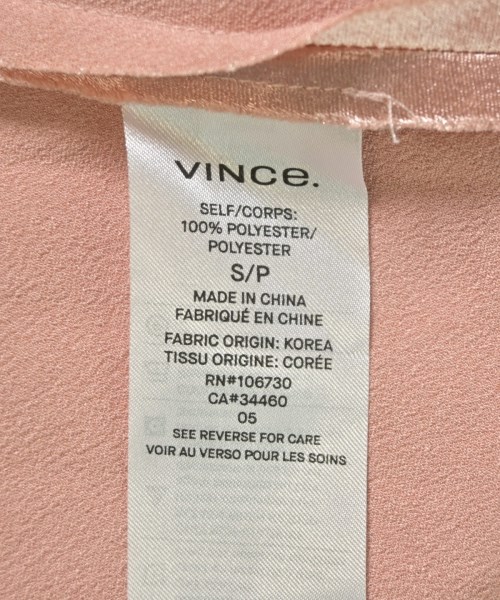 Vince（ヴィンス）ワンピース ピンク サイズ:S レディース/2200703555281
