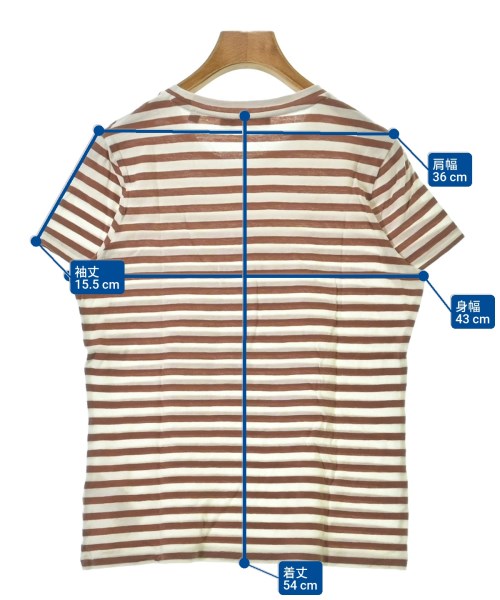 Vince（ヴィンス）Tシャツ・カットソー 茶 サイズ:M レディース/2200681023055