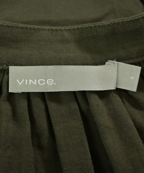 Vince（ヴィンス）カジュアルシャツ カーキ サイズ:S レディース/2200689084041