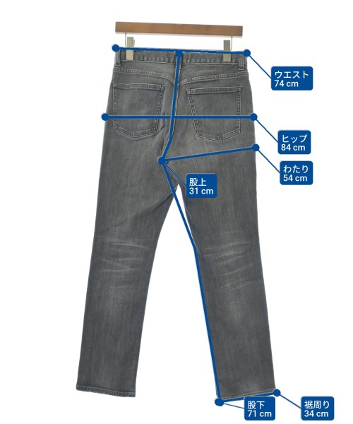 RED CARD（レッドカード）デニムパンツ グレー サイズ:26(M位) レディース/2200632671014