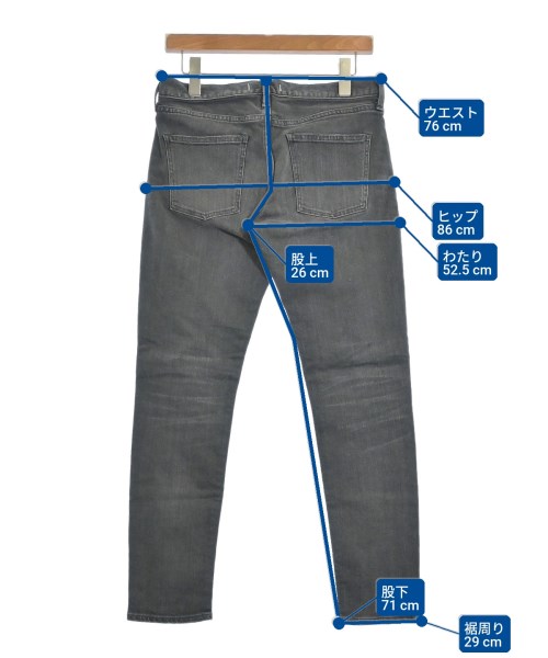 RED CARD（レッドカード）デニムパンツ 黒 サイズ:24(S位) レディース/2200630397015