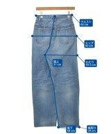 RED CARD（レッドカード）デニムパンツ 青 サイズ:24(S位) レディース/2200622867014