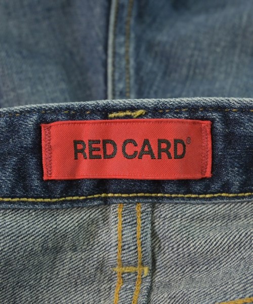 RED CARD（レッドカード）デニムパンツ 青 サイズ:30(XL位) レディース/2200624059042