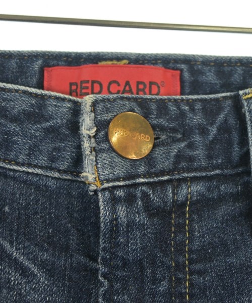 RED CARD（レッドカード）デニムパンツ 青 サイズ:30(XL位) レディース/2200624059042