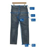 RED CARD（レッドカード）デニムパンツ 青 サイズ:30(XL位) レディース/2200624059042