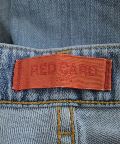 RED CARD（レッドカード）デニムパンツ 青 サイズ:25(S位) レディース/2200635610010