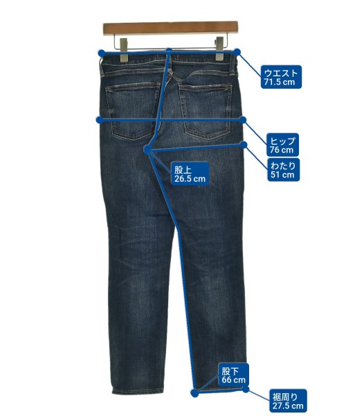 RED CARD（レッドカード）デニムパンツ 青 サイズ:23(XS位) レディース/2200621784091