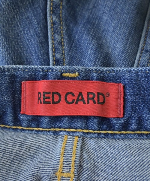 RED CARD（レッドカード）デニムパンツ 青 サイズ:21(XS位) レディース/2200636365018