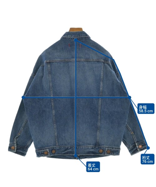 RED CARD（レッドカード）デニムジャケット 青 サイズ:1(S位) レディース/2200610964121