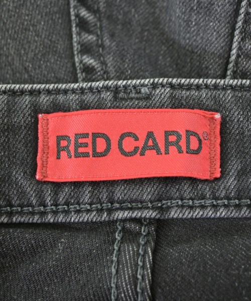 RED CARD（レッドカード）デニムパンツ 黒 サイズ:26(M位) レディース/2200642792099