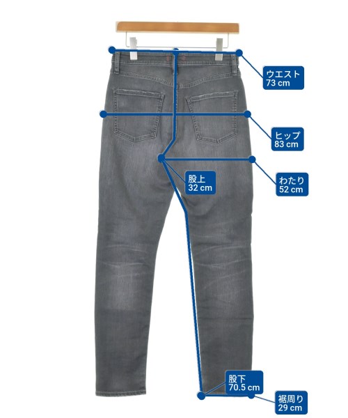 RED CARD（レッドカード）デニムパンツ 黒 サイズ:26(M位) レディース/2200642792099