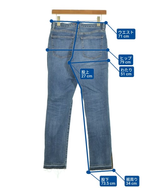 RED CARD（レッドカード）デニムパンツ 紺 サイズ:24(S位) レディース/2200634460401