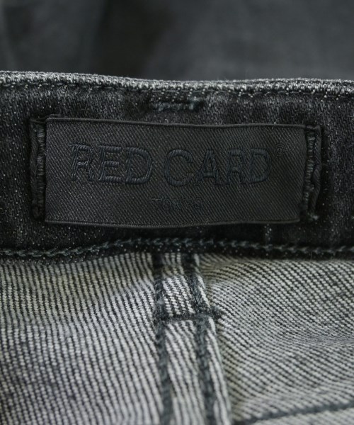 RED CARD（レッドカード）デニムパンツ 黒 サイズ:22(XS位) レディース/2200629479098