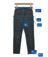 RED CARD（レッドカード）デニムパンツ 黒 サイズ:22(XS位) レディース/2200629479098