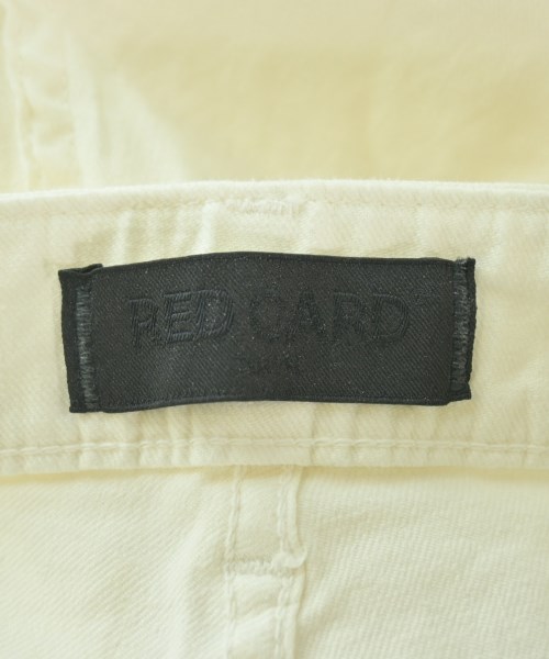 RED CARD（レッドカード）デニムパンツ 白 サイズ:26(M位) レディース/2200644750677