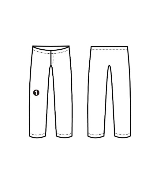 RED CARD（レッドカード）デニムパンツ 白 サイズ:26(M位) レディース/2200644750882