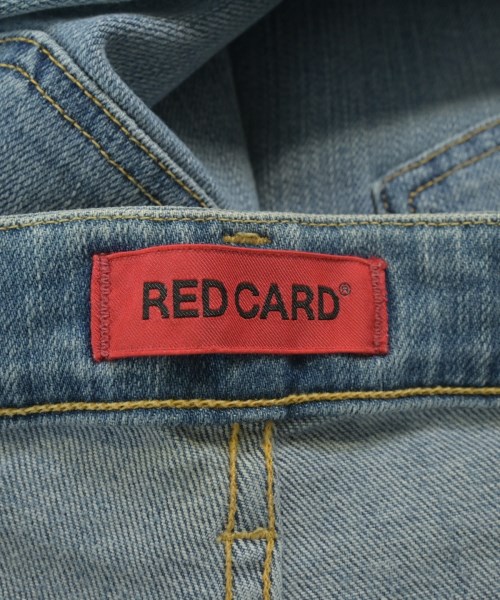 RED CARD（レッドカード）デニムパンツ 青 サイズ:26(M位) レディース/2200644757089
