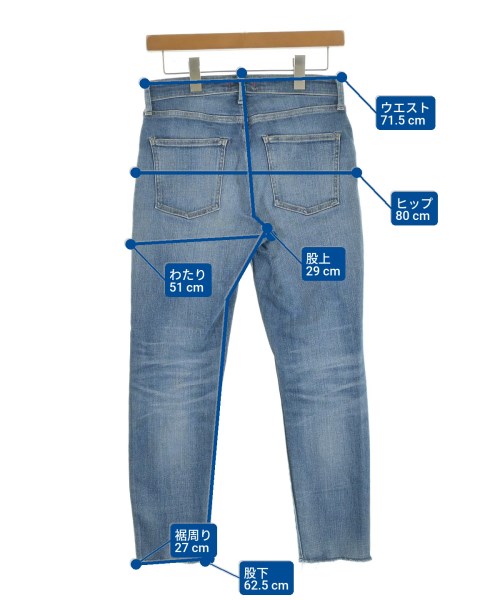 RED CARD（レッドカード）デニムパンツ 青 サイズ:25(S位) レディース/2200615193038